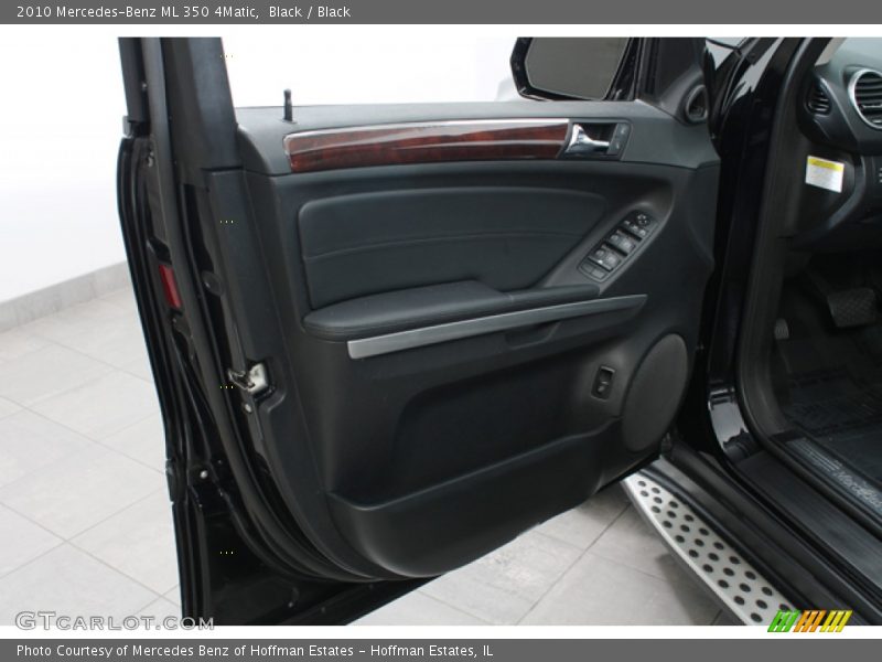Black / Black 2010 Mercedes-Benz ML 350 4Matic