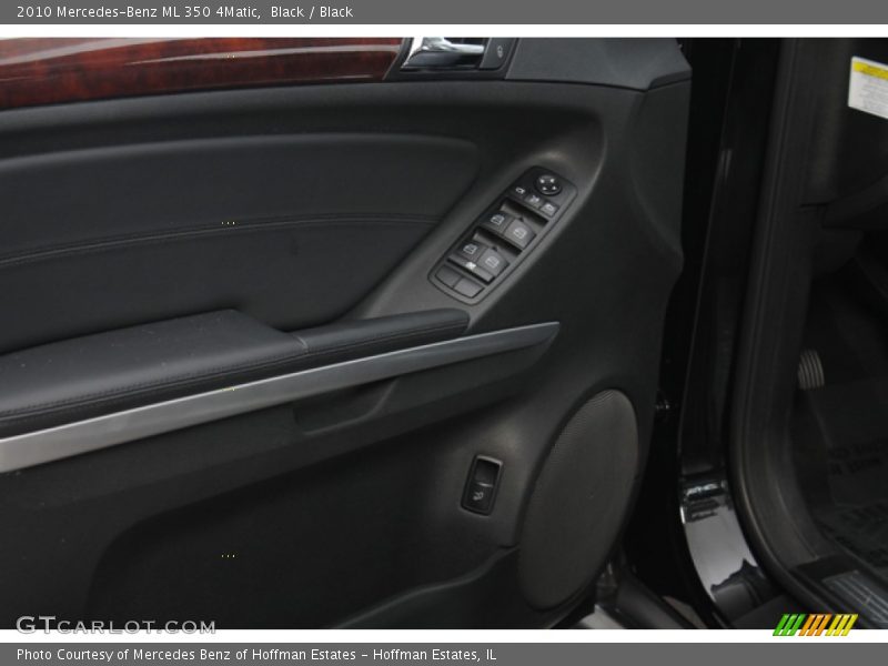 Black / Black 2010 Mercedes-Benz ML 350 4Matic