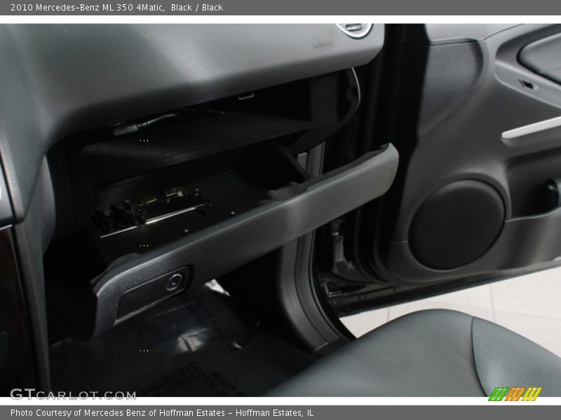 Black / Black 2010 Mercedes-Benz ML 350 4Matic