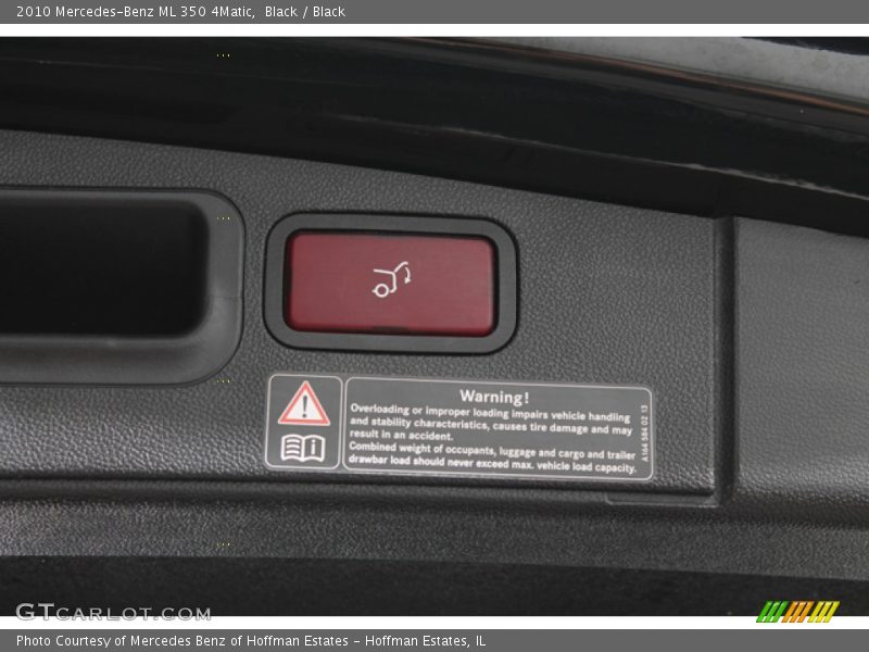 Black / Black 2010 Mercedes-Benz ML 350 4Matic