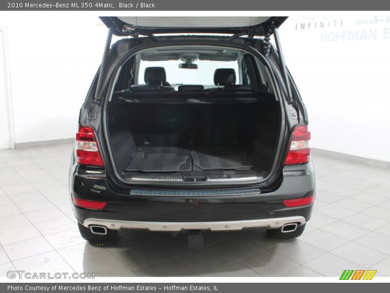 Black / Black 2010 Mercedes-Benz ML 350 4Matic