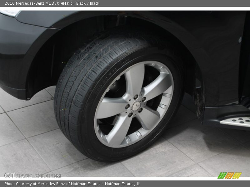 Black / Black 2010 Mercedes-Benz ML 350 4Matic