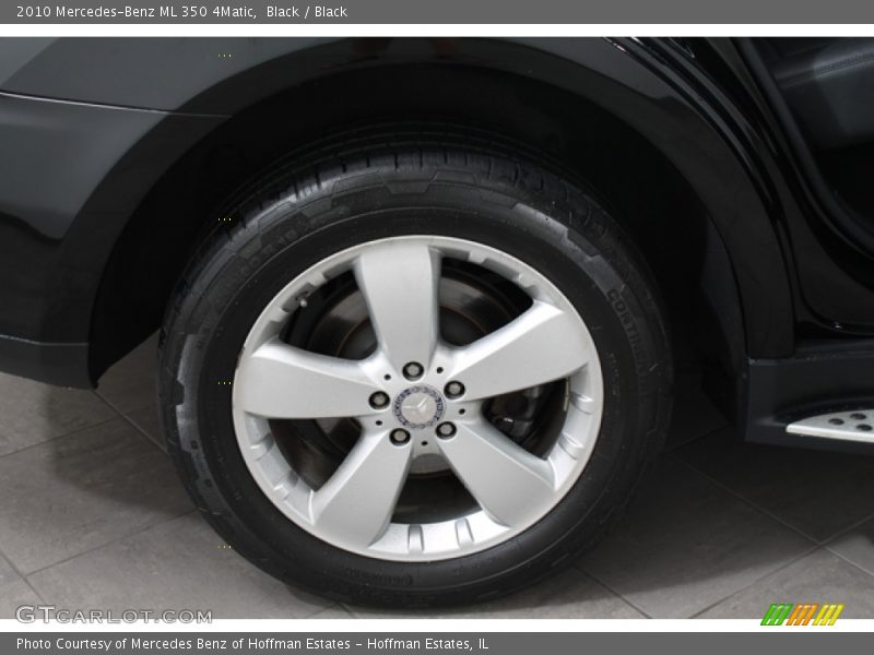 Black / Black 2010 Mercedes-Benz ML 350 4Matic