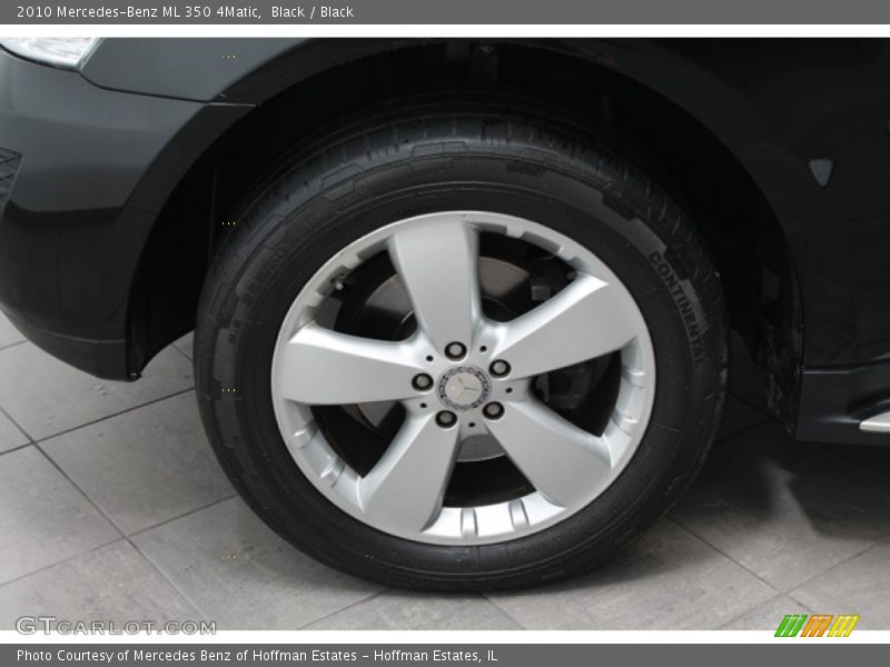 Black / Black 2010 Mercedes-Benz ML 350 4Matic