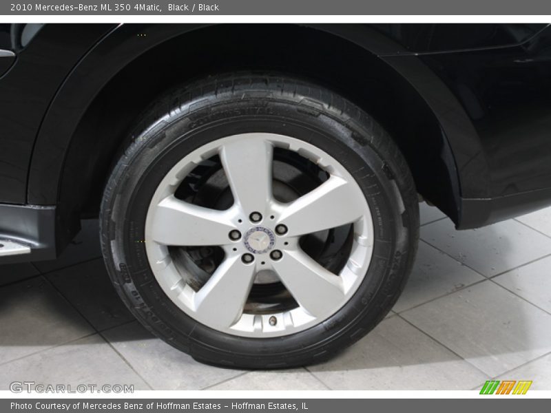 Black / Black 2010 Mercedes-Benz ML 350 4Matic