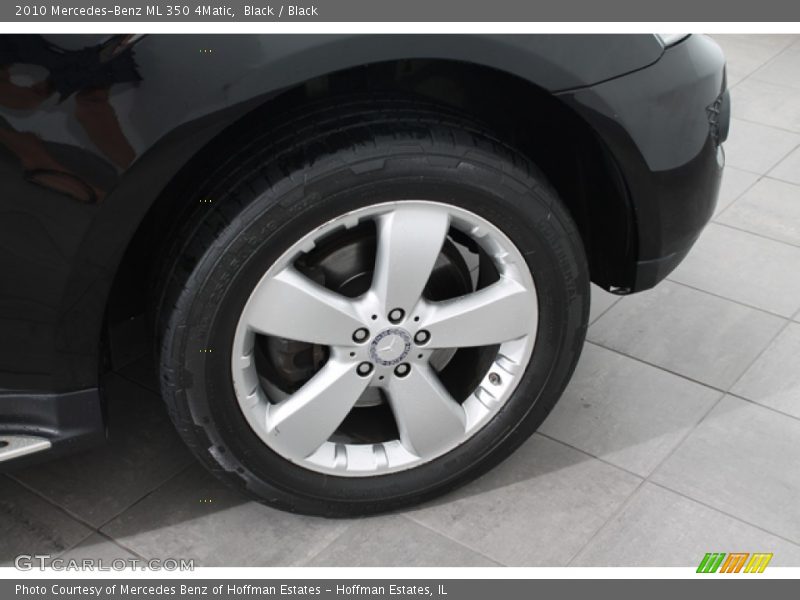 Black / Black 2010 Mercedes-Benz ML 350 4Matic