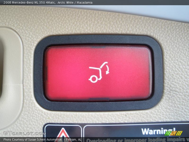 Arctic White / Macadamia 2008 Mercedes-Benz ML 350 4Matic
