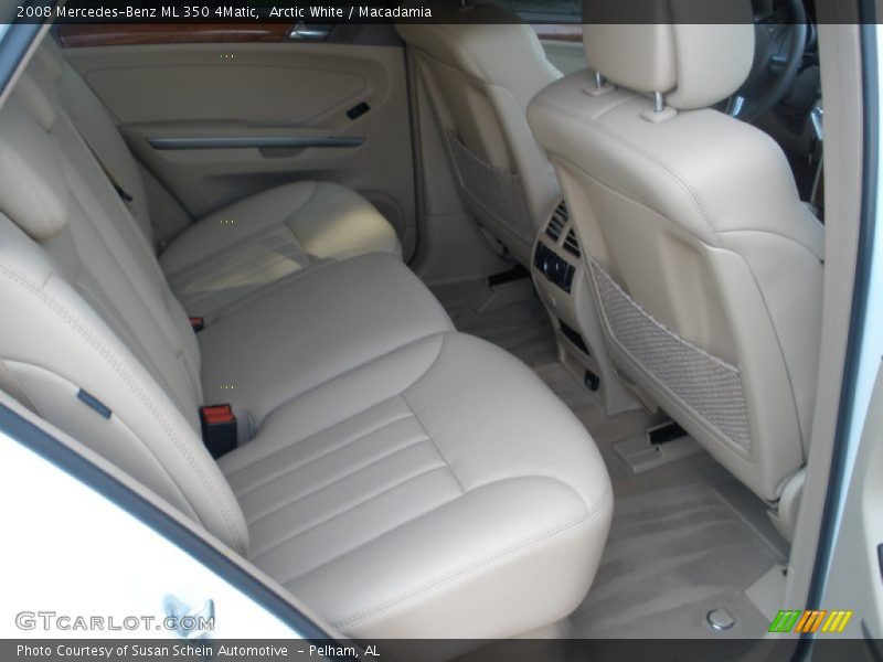 Arctic White / Macadamia 2008 Mercedes-Benz ML 350 4Matic