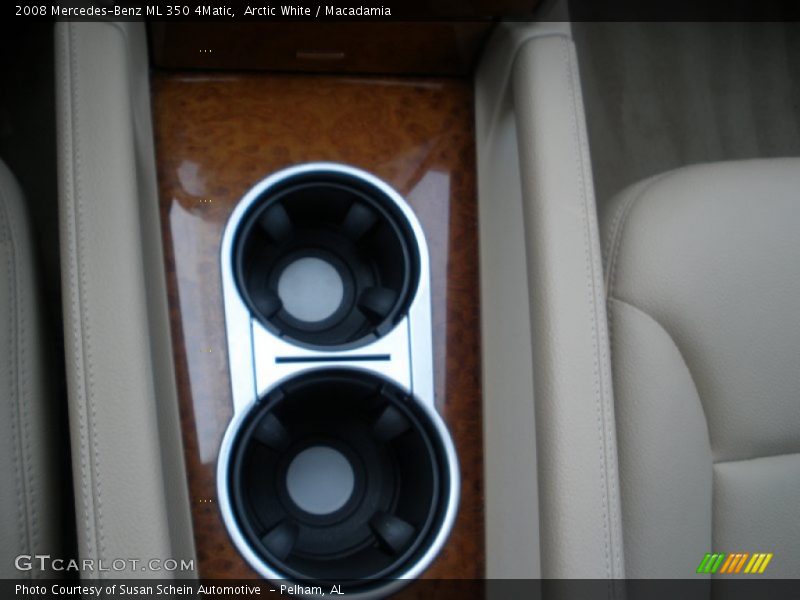 Arctic White / Macadamia 2008 Mercedes-Benz ML 350 4Matic