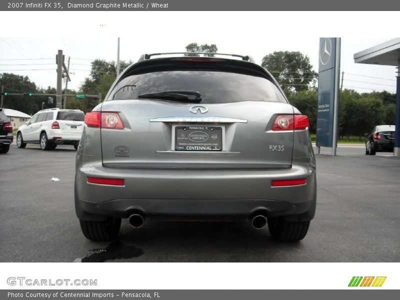 Diamond Graphite Metallic / Wheat 2007 Infiniti FX 35