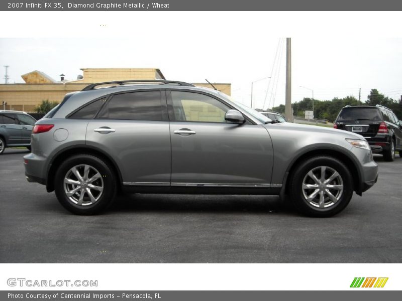 Diamond Graphite Metallic / Wheat 2007 Infiniti FX 35