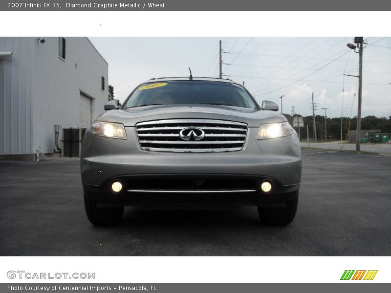 Diamond Graphite Metallic / Wheat 2007 Infiniti FX 35