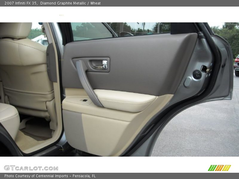 Diamond Graphite Metallic / Wheat 2007 Infiniti FX 35