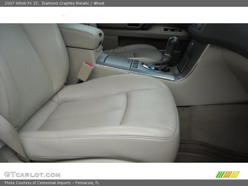 Diamond Graphite Metallic / Wheat 2007 Infiniti FX 35