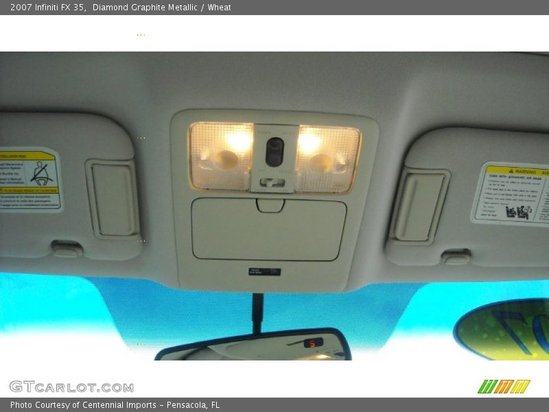Diamond Graphite Metallic / Wheat 2007 Infiniti FX 35