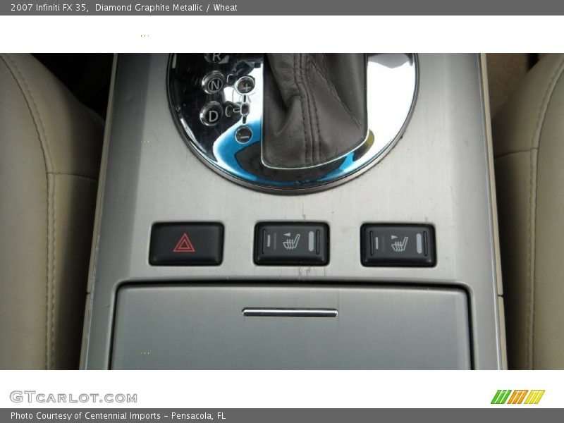 Diamond Graphite Metallic / Wheat 2007 Infiniti FX 35