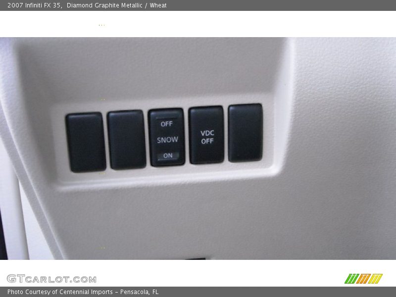 Diamond Graphite Metallic / Wheat 2007 Infiniti FX 35