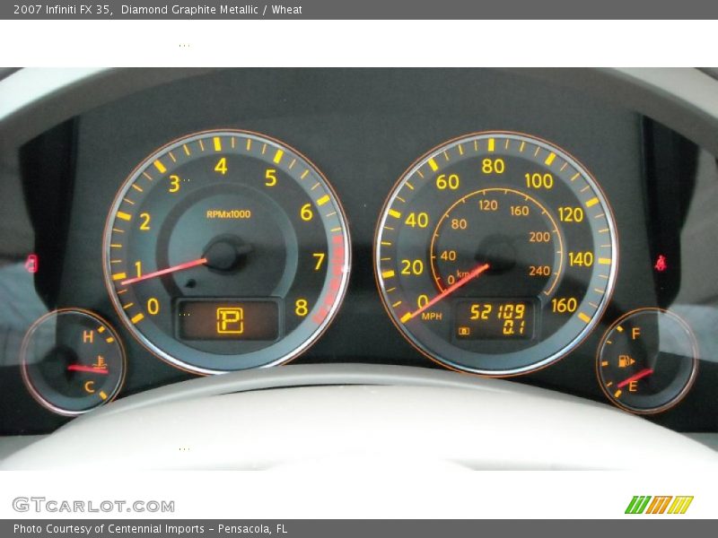  2007 FX 35 35 Gauges
