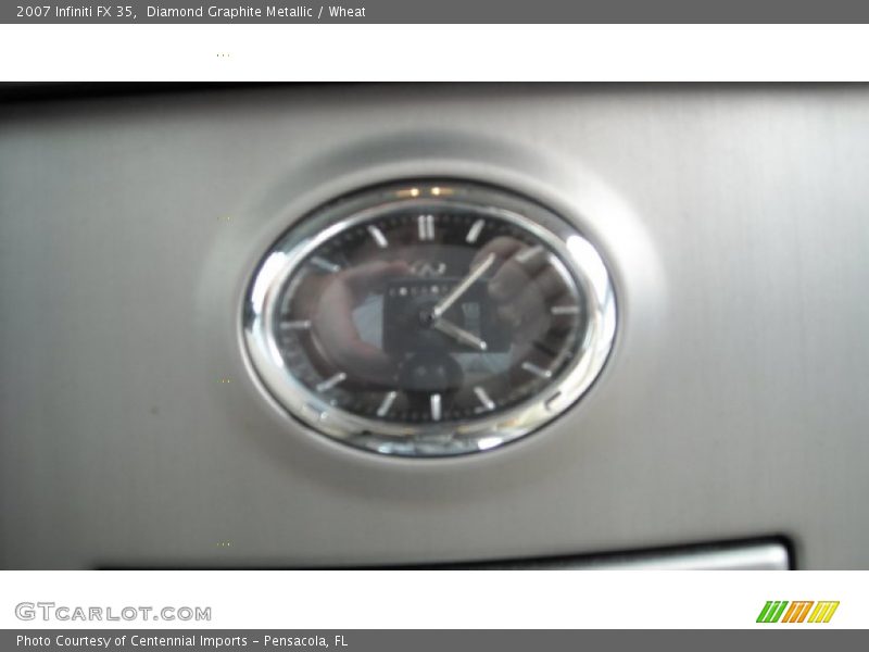 Diamond Graphite Metallic / Wheat 2007 Infiniti FX 35