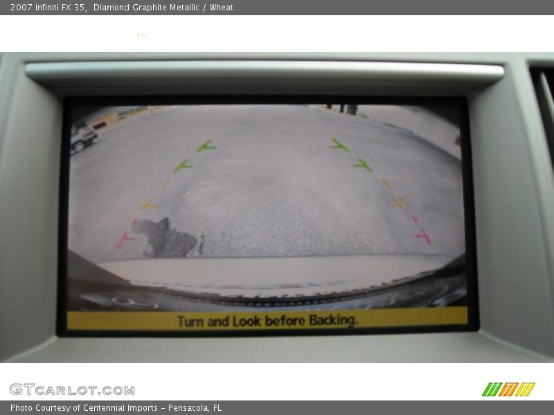 Diamond Graphite Metallic / Wheat 2007 Infiniti FX 35