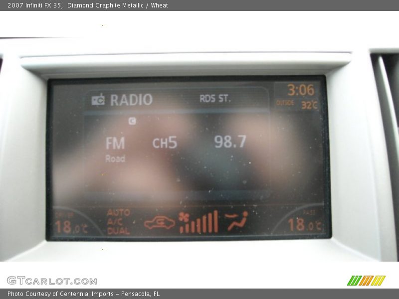 Diamond Graphite Metallic / Wheat 2007 Infiniti FX 35