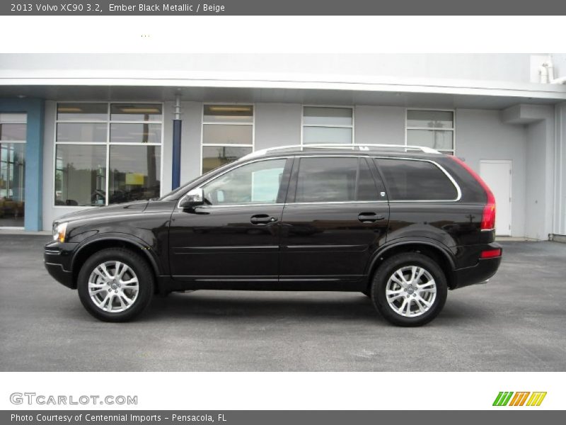 Ember Black Metallic / Beige 2013 Volvo XC90 3.2