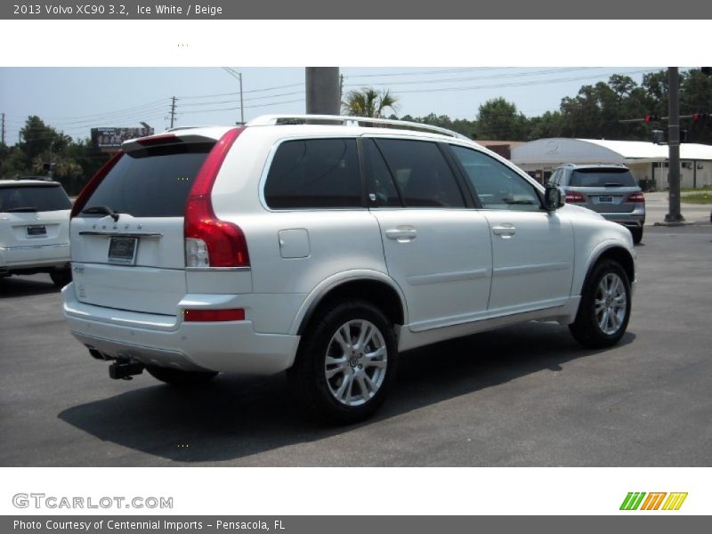 Ice White / Beige 2013 Volvo XC90 3.2