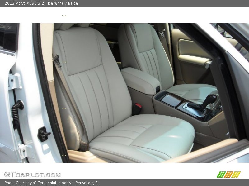 Ice White / Beige 2013 Volvo XC90 3.2