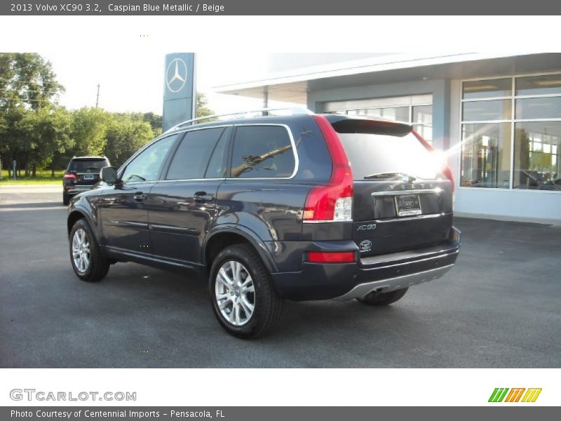 Caspian Blue Metallic / Beige 2013 Volvo XC90 3.2