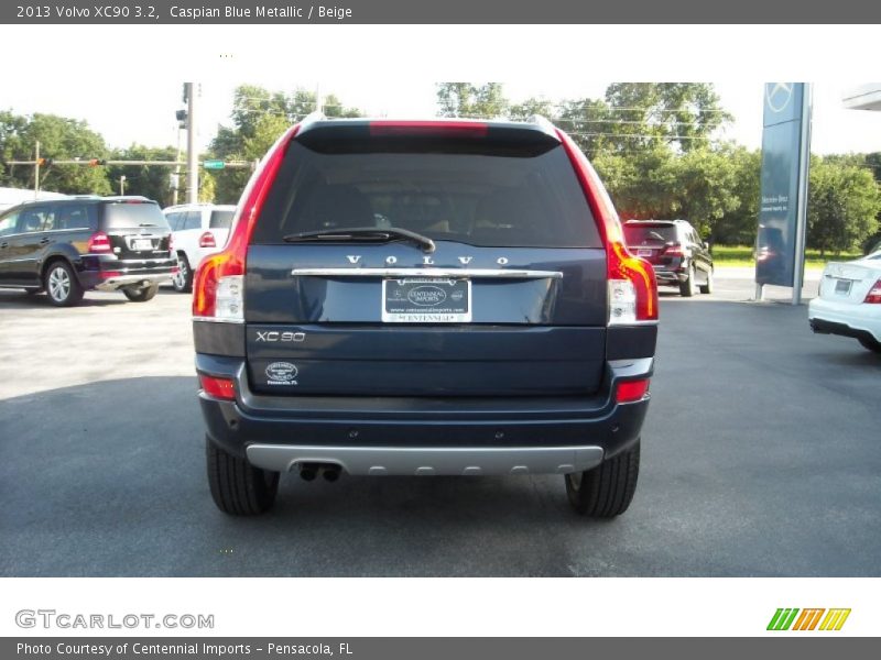 Caspian Blue Metallic / Beige 2013 Volvo XC90 3.2