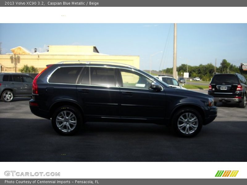 Caspian Blue Metallic / Beige 2013 Volvo XC90 3.2