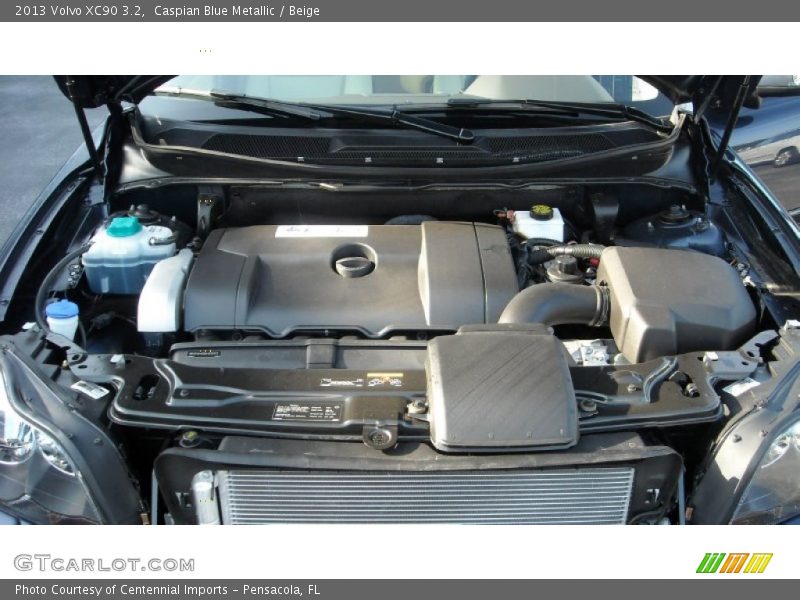 Caspian Blue Metallic / Beige 2013 Volvo XC90 3.2