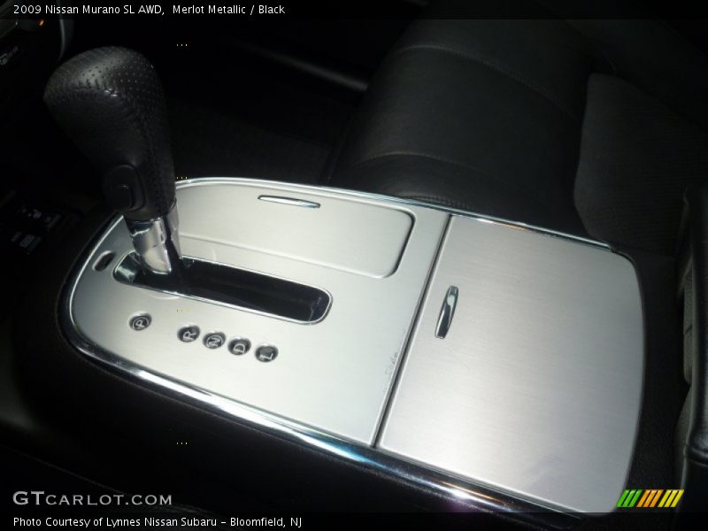 Merlot Metallic / Black 2009 Nissan Murano SL AWD
