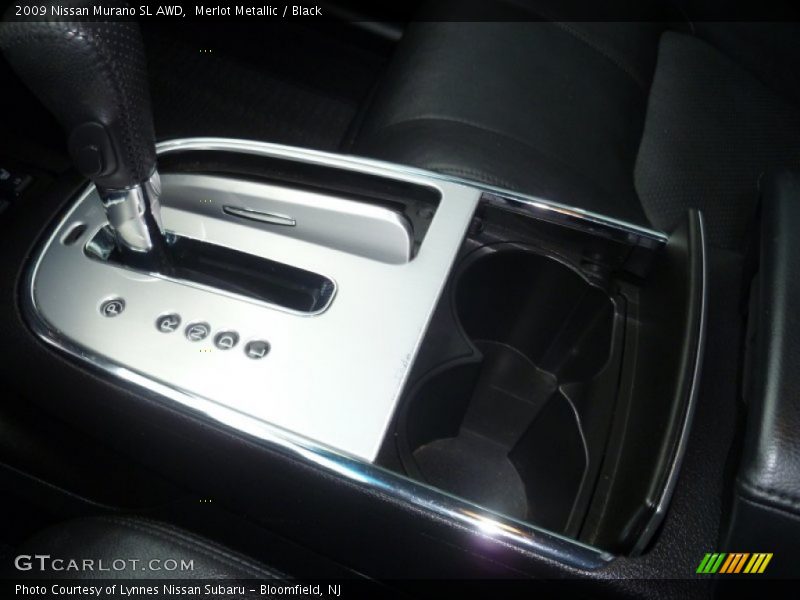 Merlot Metallic / Black 2009 Nissan Murano SL AWD