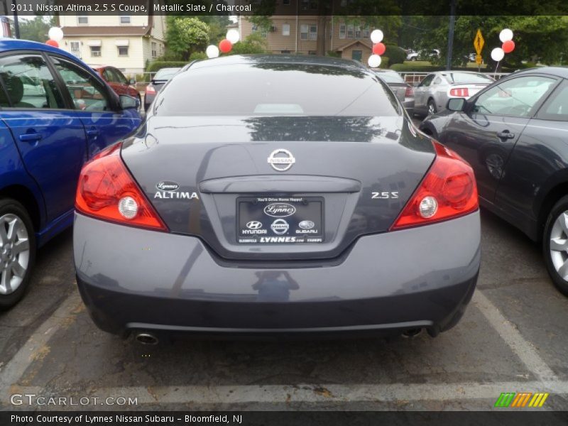 Metallic Slate / Charcoal 2011 Nissan Altima 2.5 S Coupe