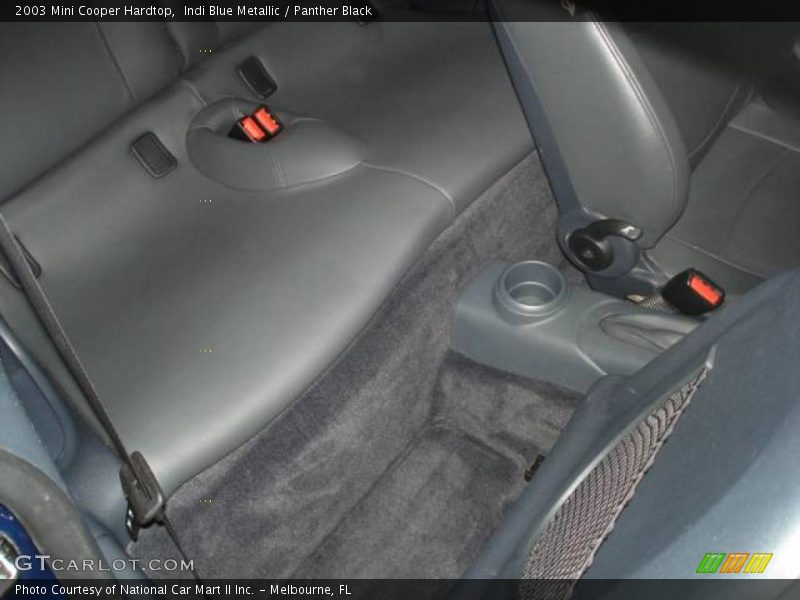 Indi Blue Metallic / Panther Black 2003 Mini Cooper Hardtop
