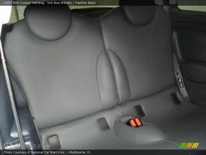 Indi Blue Metallic / Panther Black 2003 Mini Cooper Hardtop