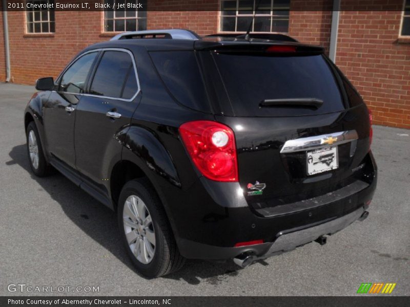 Black / Jet Black 2011 Chevrolet Equinox LT