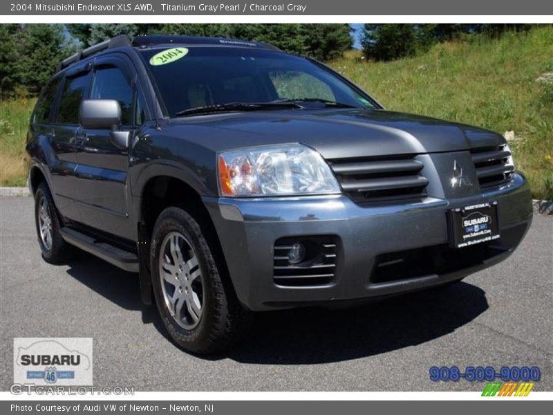 Titanium Gray Pearl / Charcoal Gray 2004 Mitsubishi Endeavor XLS AWD