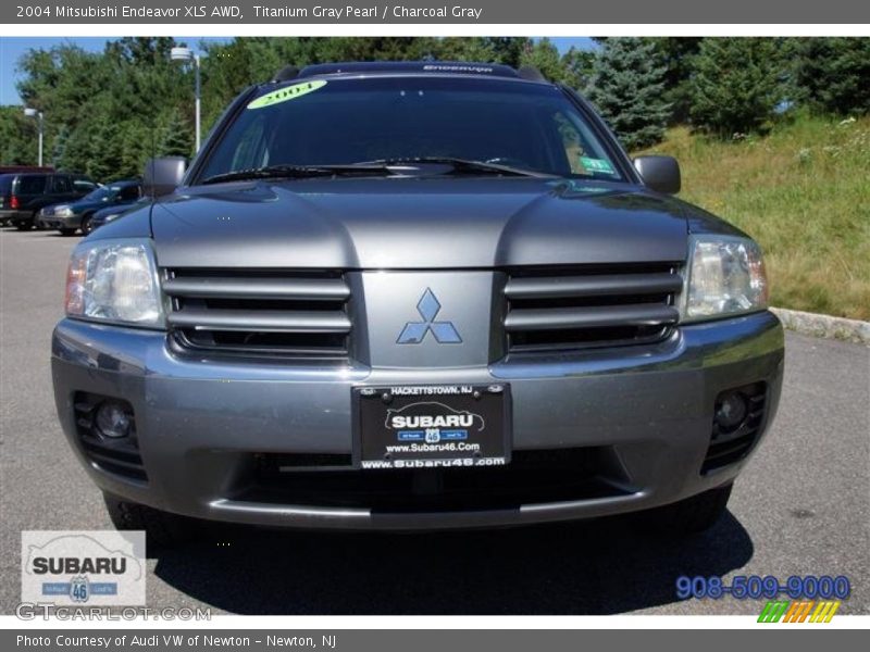 Titanium Gray Pearl / Charcoal Gray 2004 Mitsubishi Endeavor XLS AWD