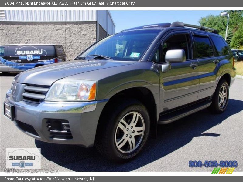 Titanium Gray Pearl / Charcoal Gray 2004 Mitsubishi Endeavor XLS AWD