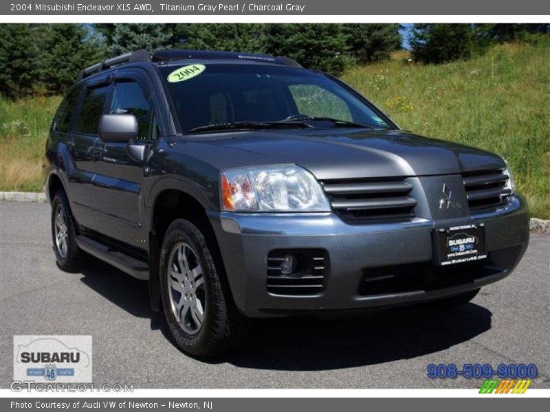 Titanium Gray Pearl / Charcoal Gray 2004 Mitsubishi Endeavor XLS AWD