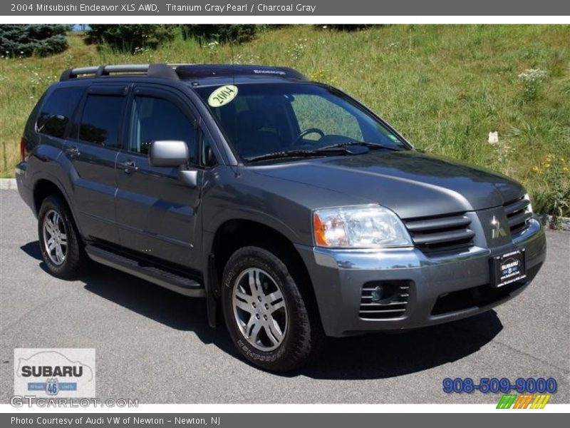 Titanium Gray Pearl / Charcoal Gray 2004 Mitsubishi Endeavor XLS AWD
