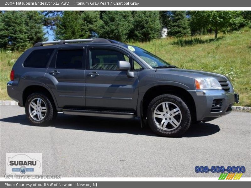 Titanium Gray Pearl / Charcoal Gray 2004 Mitsubishi Endeavor XLS AWD