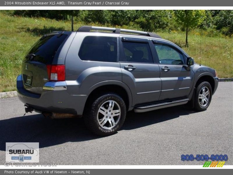 Titanium Gray Pearl / Charcoal Gray 2004 Mitsubishi Endeavor XLS AWD