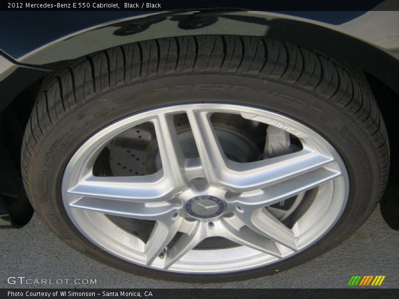 Black / Black 2012 Mercedes-Benz E 550 Cabriolet
