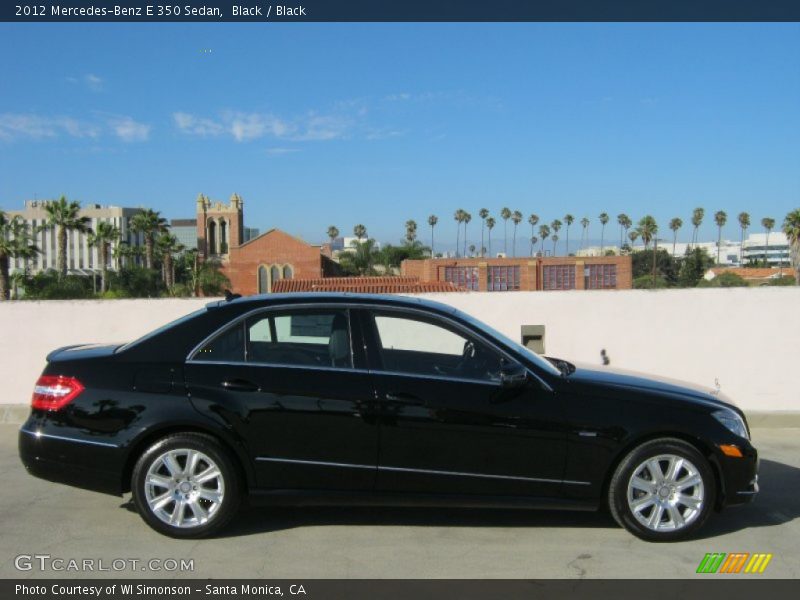 Black / Black 2012 Mercedes-Benz E 350 Sedan