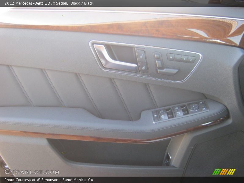 Black / Black 2012 Mercedes-Benz E 350 Sedan