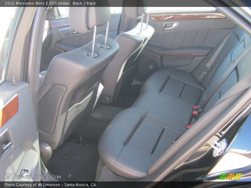 Black / Black 2012 Mercedes-Benz E 350 Sedan
