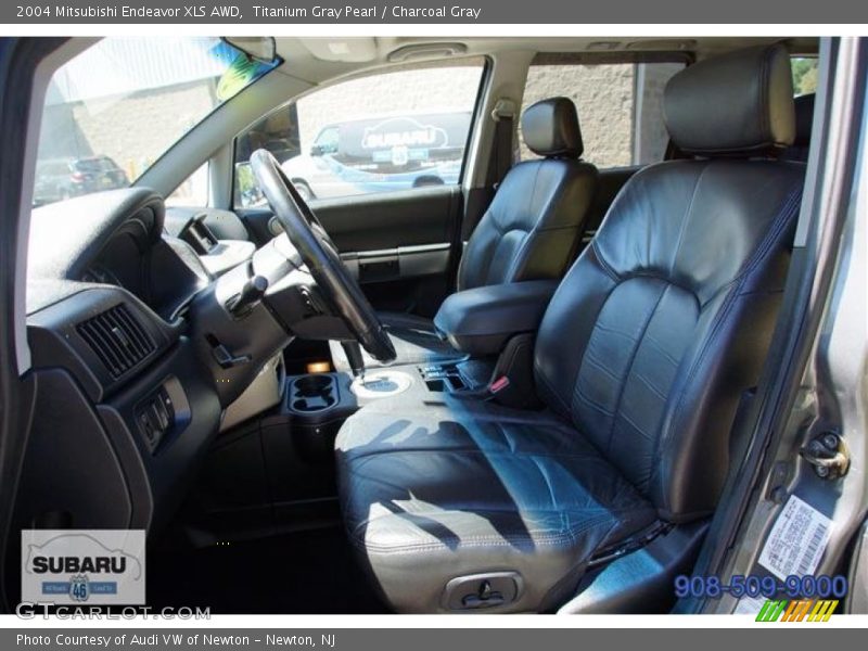 Titanium Gray Pearl / Charcoal Gray 2004 Mitsubishi Endeavor XLS AWD